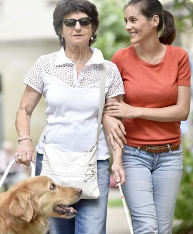 Recepción de personas con discapacidades