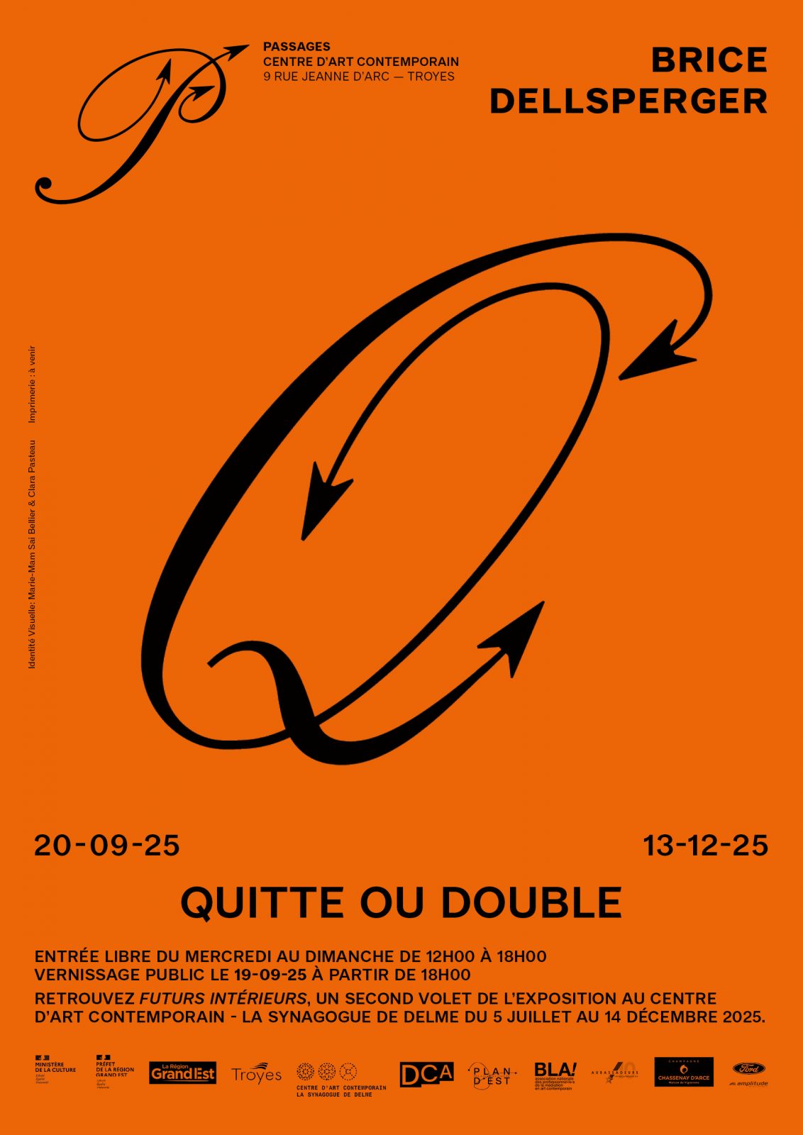 Exposition «Quitte ou Double» de Brice Dellsperger