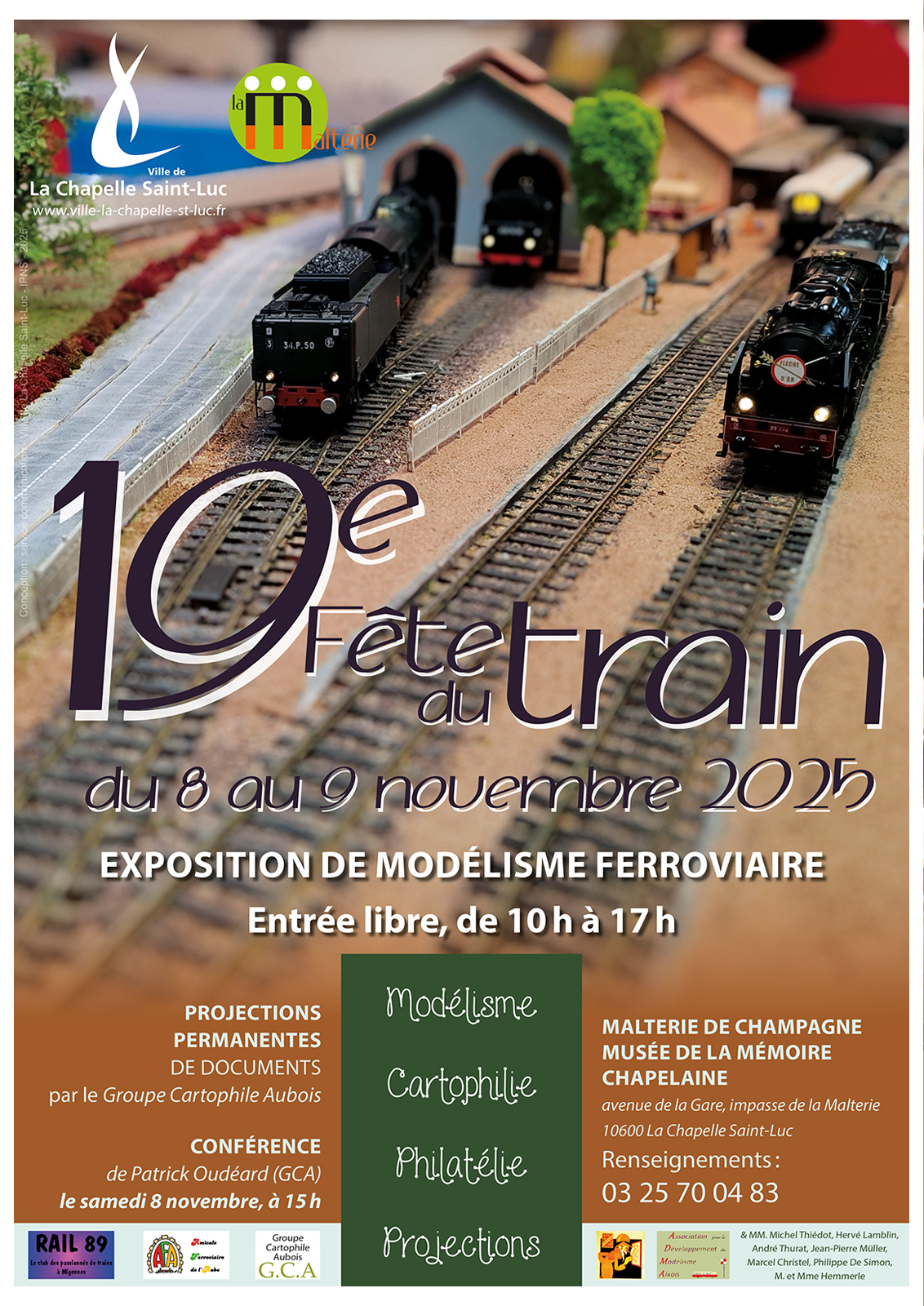 Fête du Train à la Malterie de Champagne
