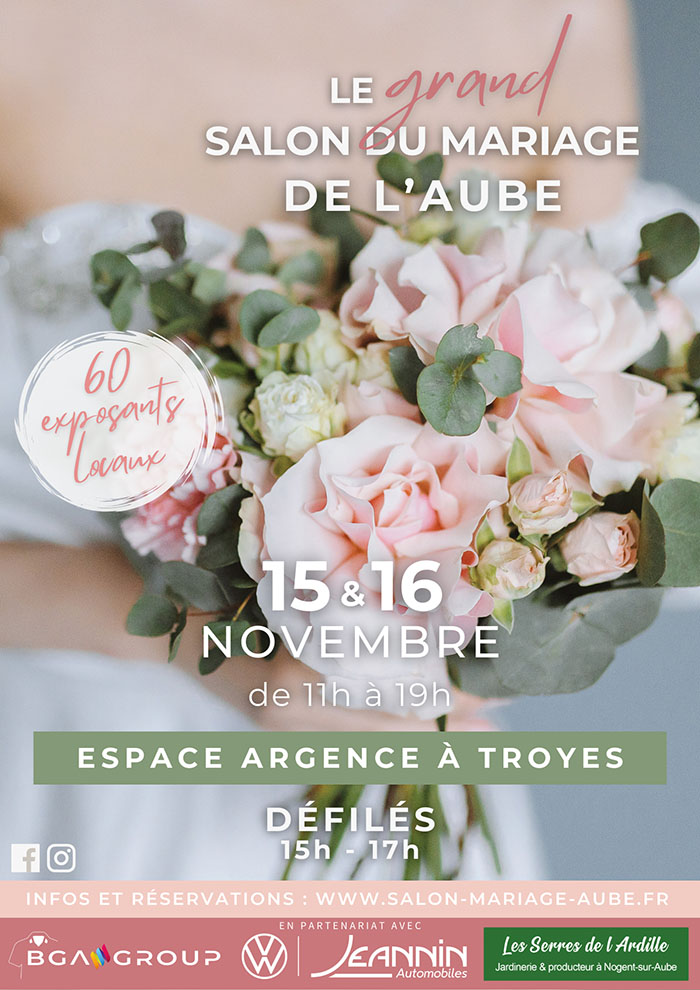 Le Grand Salon du Mariage de l’Aube