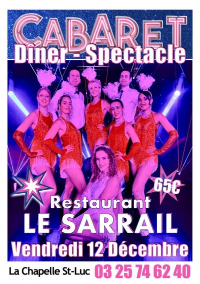 Soirée Dîner-Spectacle «Cabaret Show»