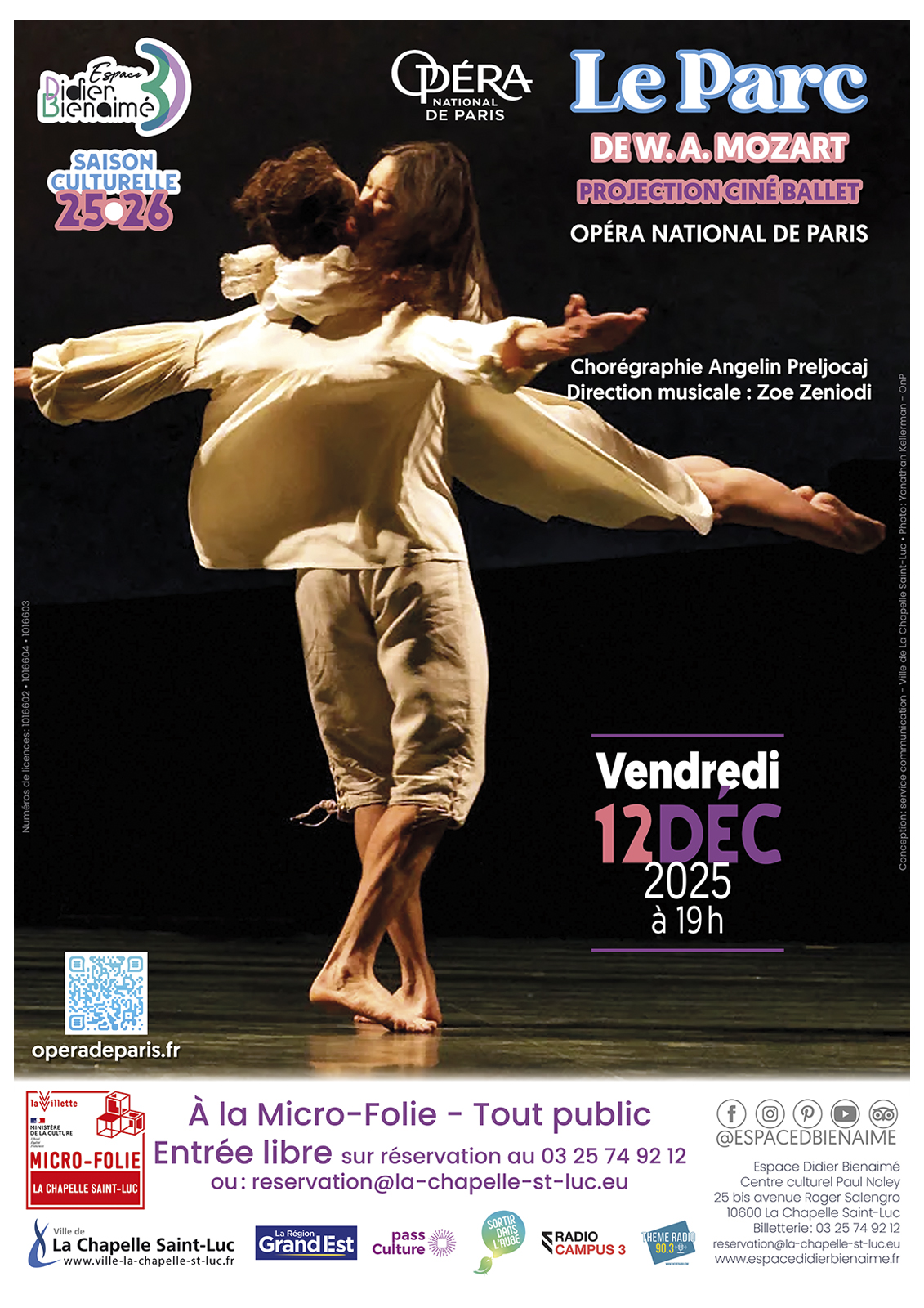 Le Parc – Wolfgang Amadeus Mozart – Opéra National de Paris