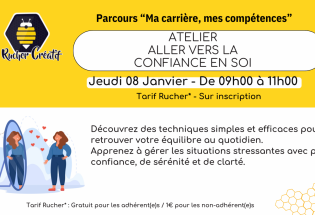 Atelier «Aller vers la Confiance en soi»