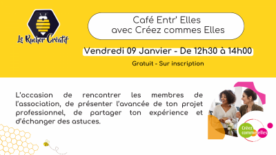 Café Entr’Elles avec Créez Comme Elles