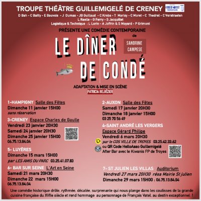 Le diner de Condé