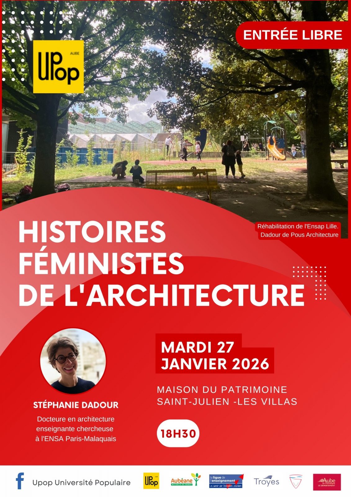 Conférence » Histoires féministes de l’architecture»