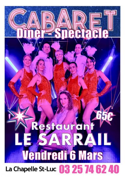 Soirée Dîner-Spectacle «Cabaret Show»