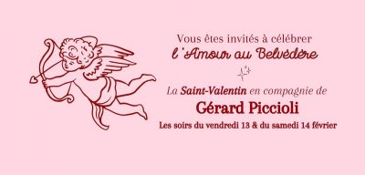 Célébrez l’amour au Belvédère