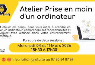 Atelier «Prise en main d’un PC»
