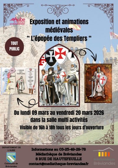 Exposition «L’épopée des Templiers»