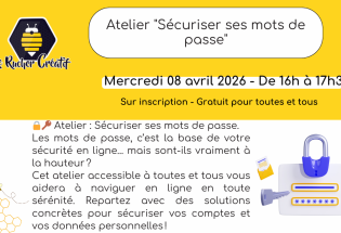 Atelier «Sécuriser ses mots de passe»