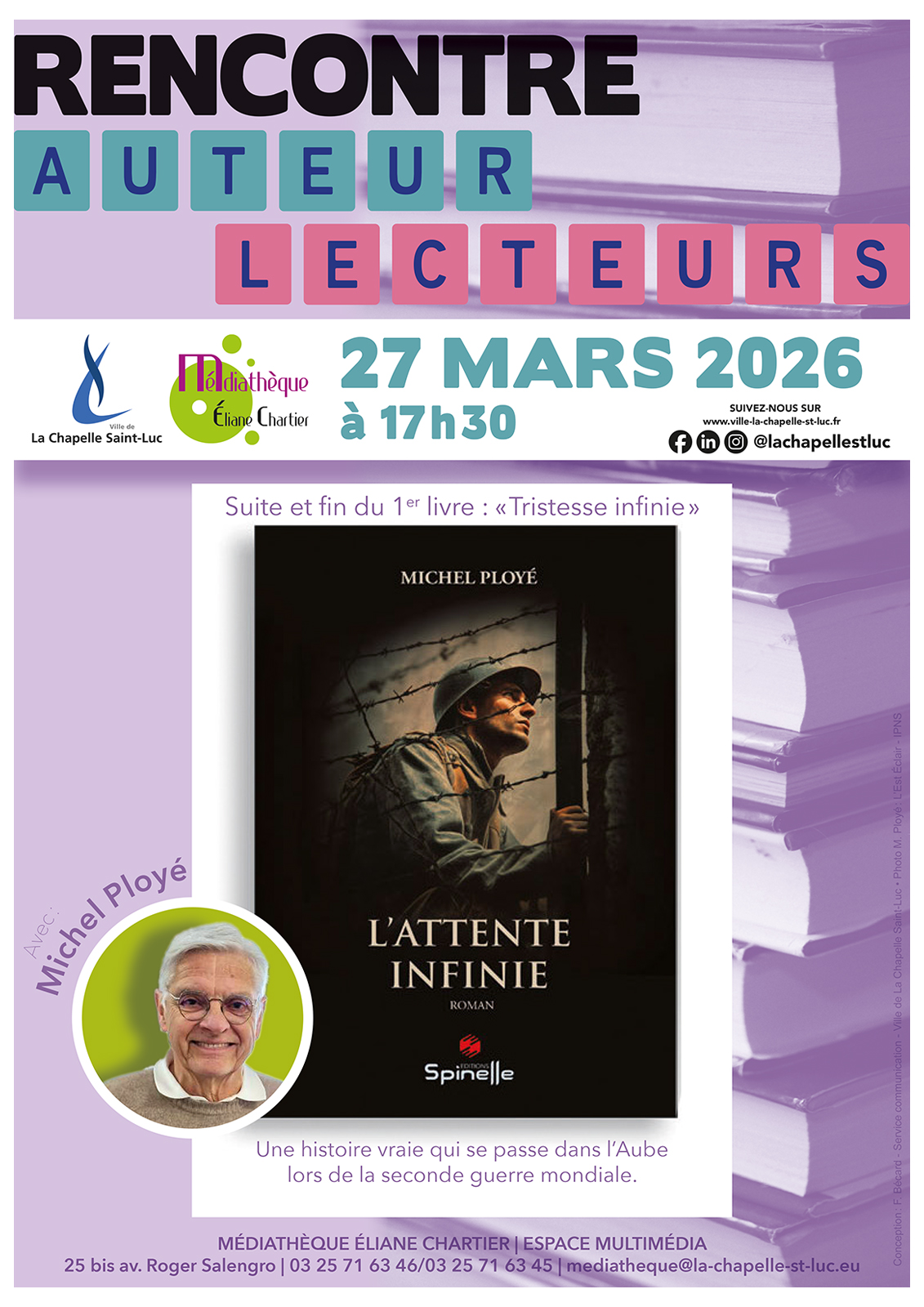 Rencontre auteur avec Michel Ployé