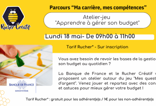 Atelier-jeu «Apprendre à gérer son budget»