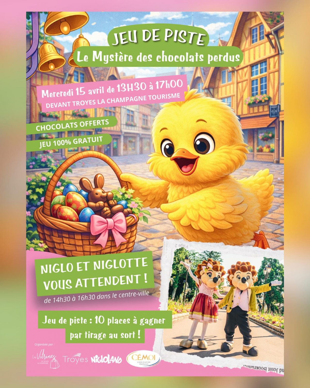 Jeu de piste – Le mystère des chocolats perdus