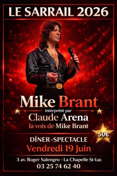 Soirée Mike BRANT avec Claude ARENA