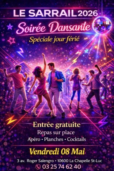 Soirée dansante spéciale «Jour férié»