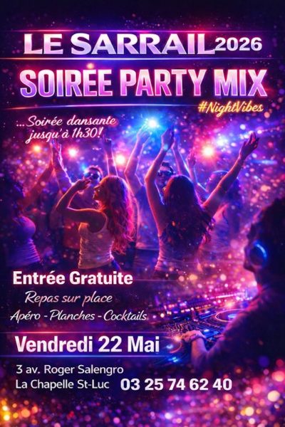 Soirée «Party Mix» avec Mika aux platines