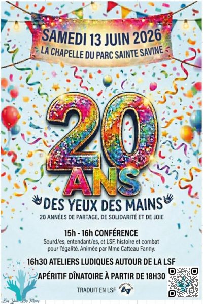 20 ans «Des Yeux Des Mains»