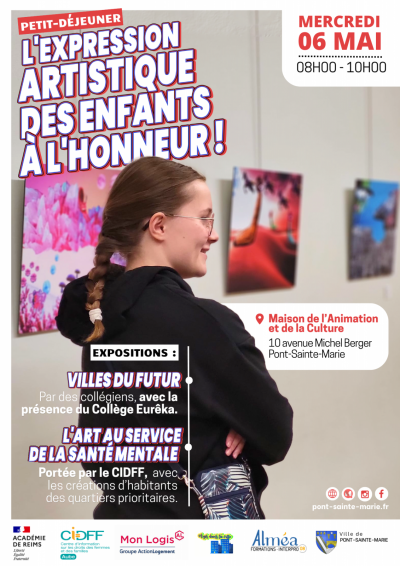 Petit déjeuner : l’expression artistique des enfants à l’honneur