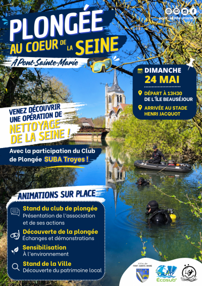 Plongée au coeur de la Seine