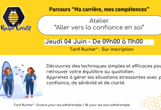 Atelier «Aller vers la Confiance en soi»