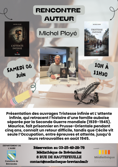 Rencontre avec l’auteur Michel Ployé