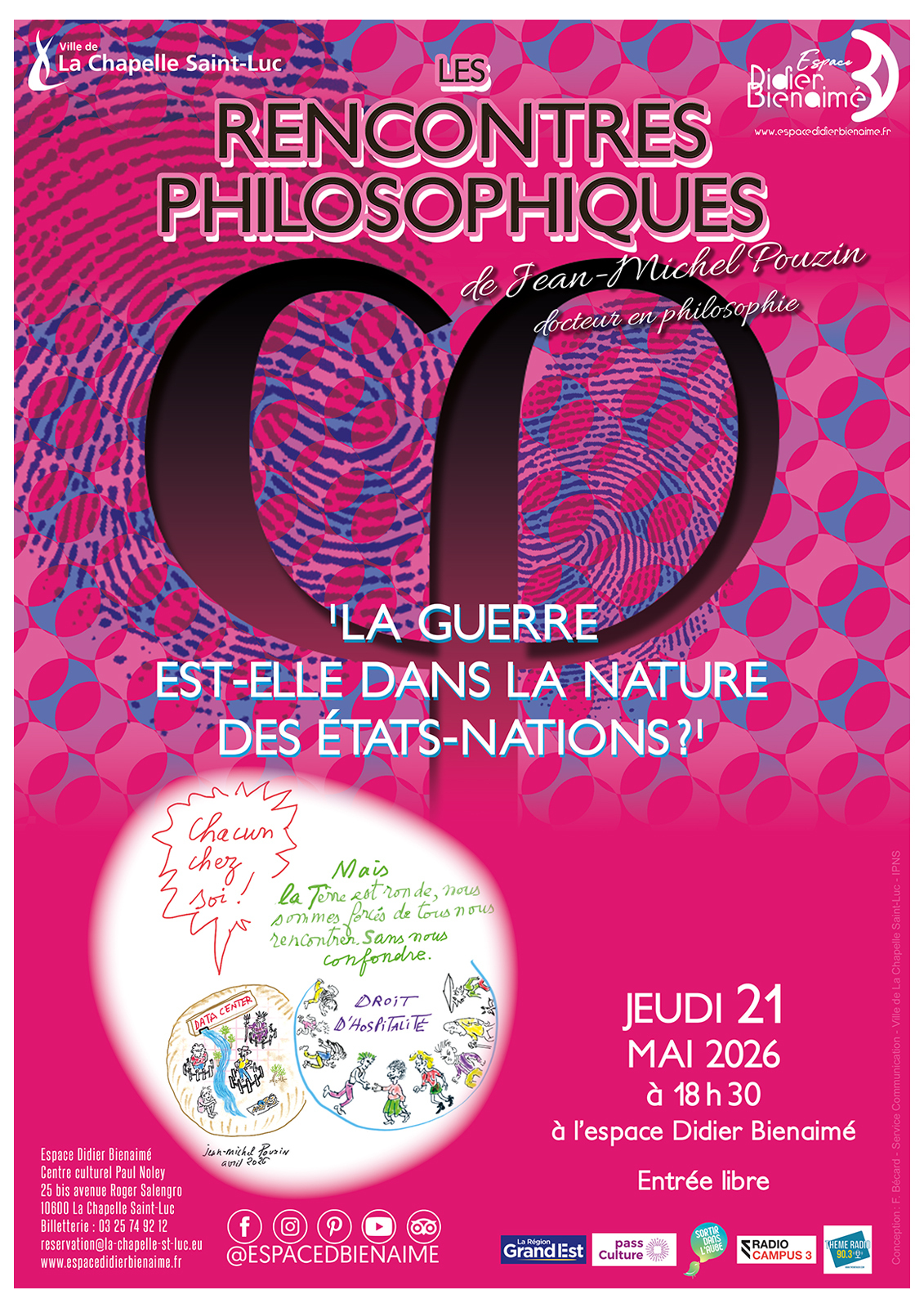 Rencontres philosophiques « La guerre est-elle dans la nature des États-nations ? »