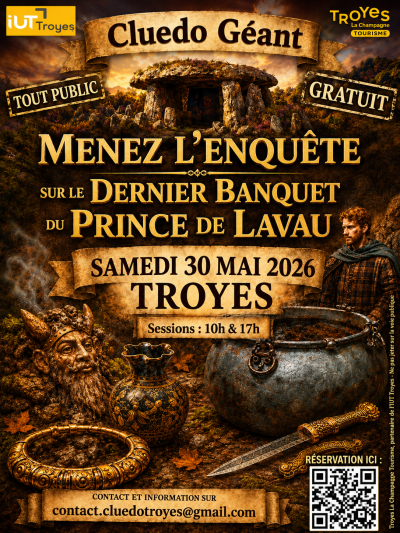 Cluedo Géant – Le Dernier Banquet du Prince de Lavau