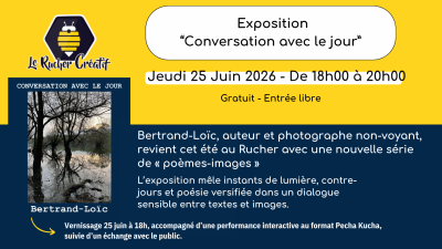 Vernissage exposition «Conversation avec le jour»