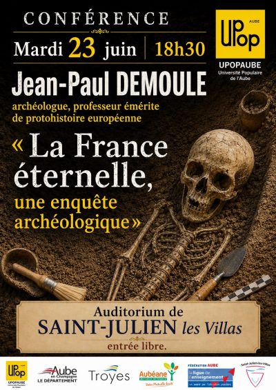 Conférence «La France éternelle, une enquête archéologique»