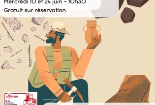 Artistes en herbe : Dans la peau d’un archéo