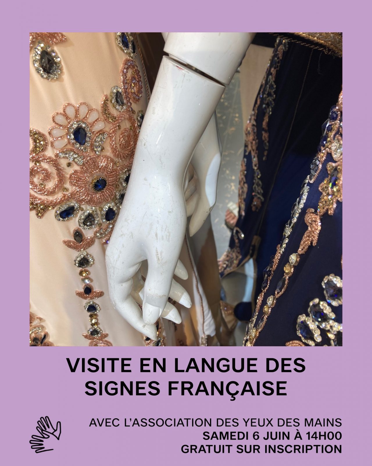 Visite de l’exposition «BBR» en LSF