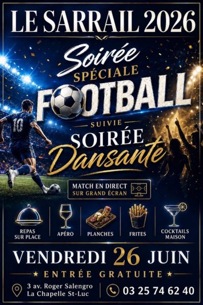 SOIRÉE SPÉCIALE FOOTBALL – FRANCE VS NORVÈGE