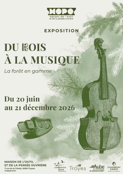 Exposition «Du bois à la musique, la forêt en gamme»