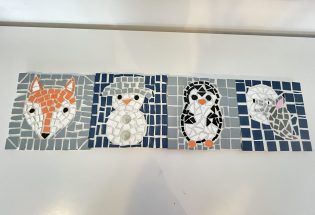 Stage créatif : carnet en tissu et dessous de verre en mosaïque