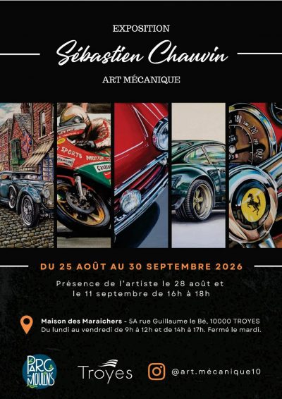 Exposition – Art Mécanique de Sébastien Chauvin