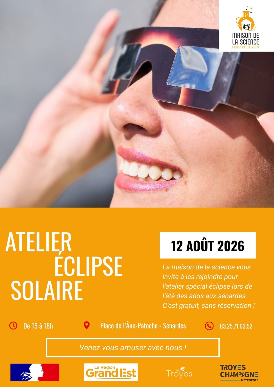 Atelier autour de l’éclipse solaire