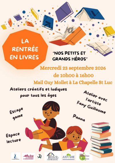 La rentrée en livres : nos petits et grands héros