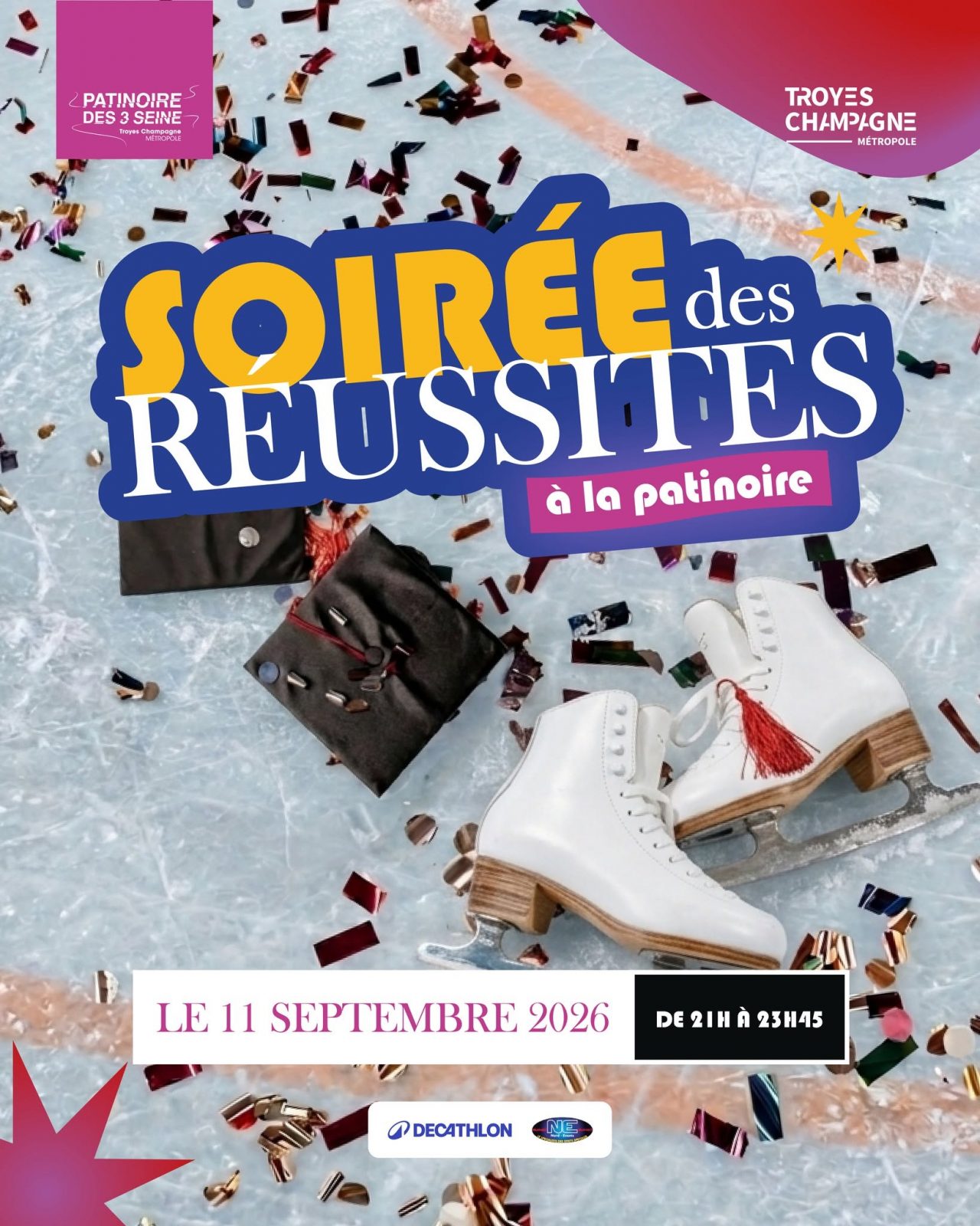 Soirée des réussites à la patinoire