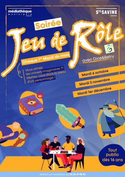Soirée Jeu de Rôle