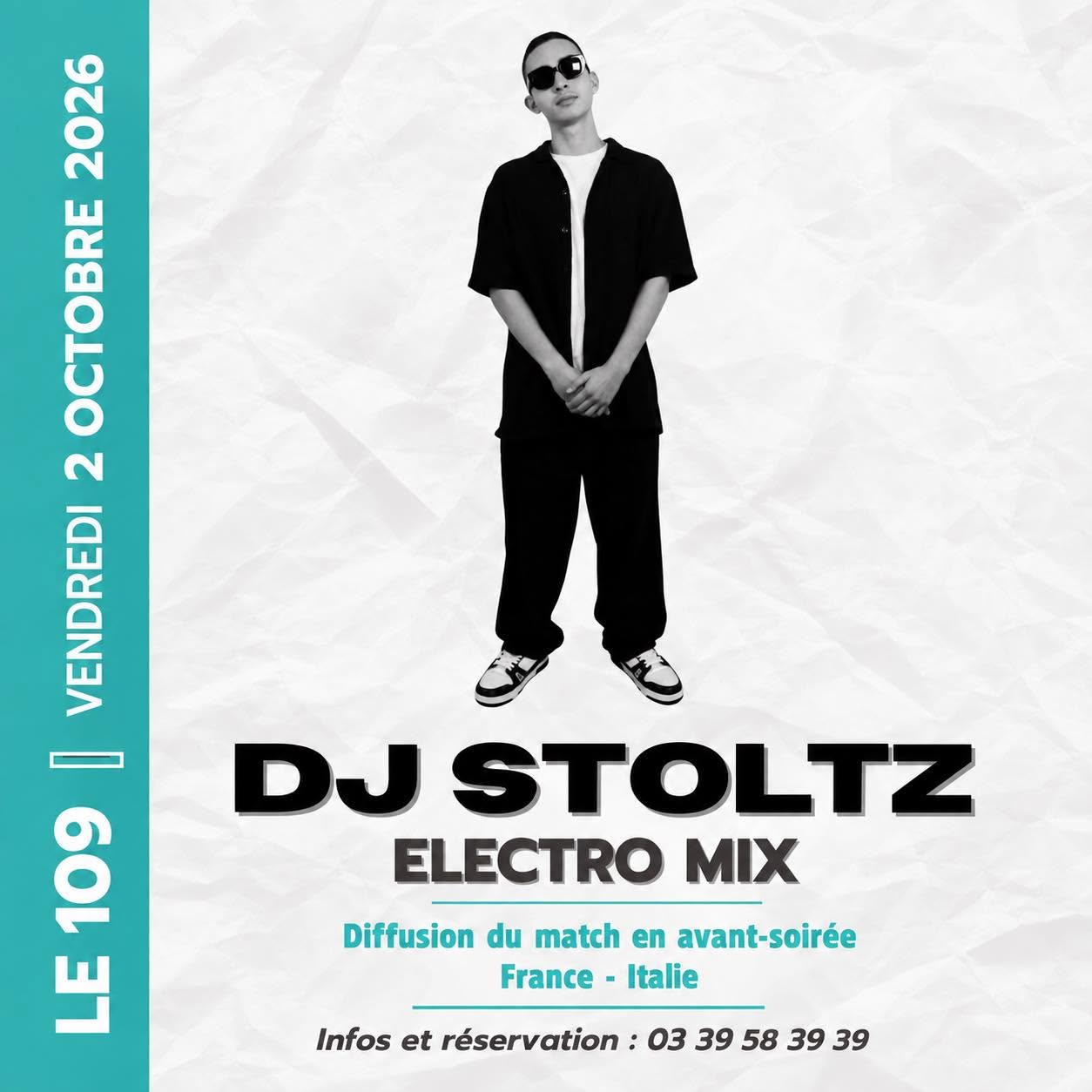 Soirée DJ STOLTZ au 109