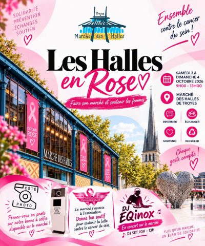 Les Halles en Rose