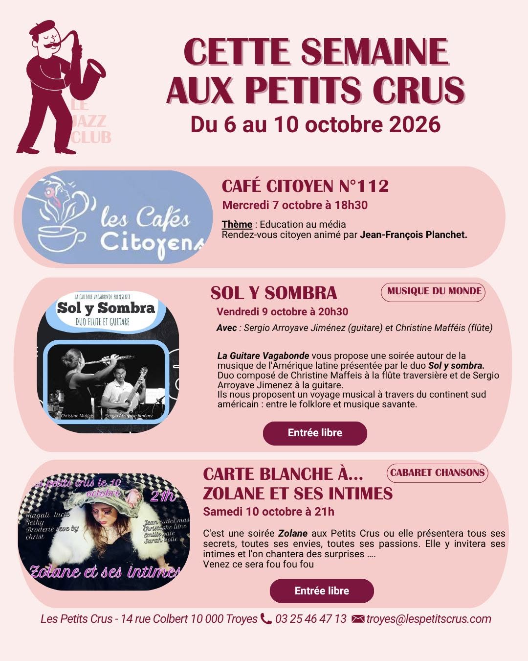 Café citoyen n° 112 : «Education au media»