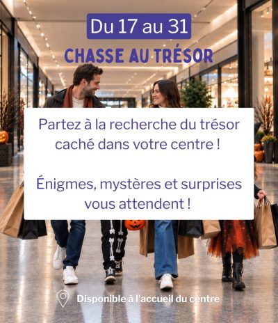 Chasse au trésor d’Halloween à Marques Avenue