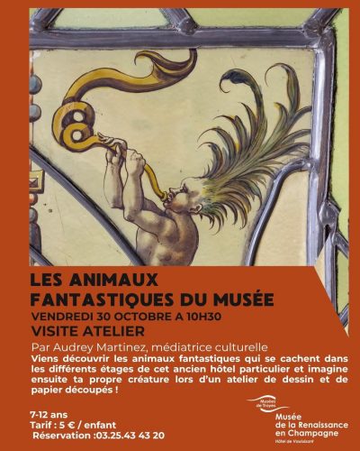 Visite atelier : Les animaux fantastiques du musée