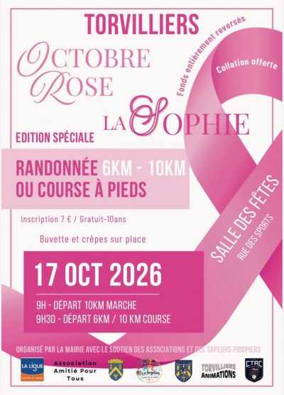 Octobre Rose – Edition spéciale «la Sophie»