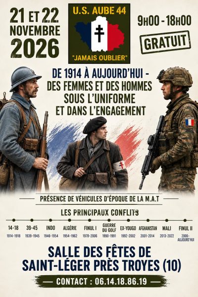 Exposition : De 1914 à aujourd’hui – Des femmes et des hommes sous l’uniforme et dans l’engagement