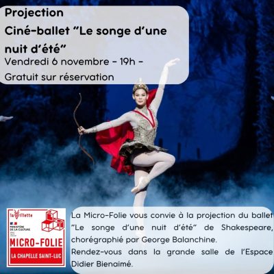 Ciné-Ballet «Le songe d’une nuit d’été»