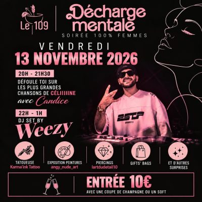 Décharge mentale – Soirée 100% filles